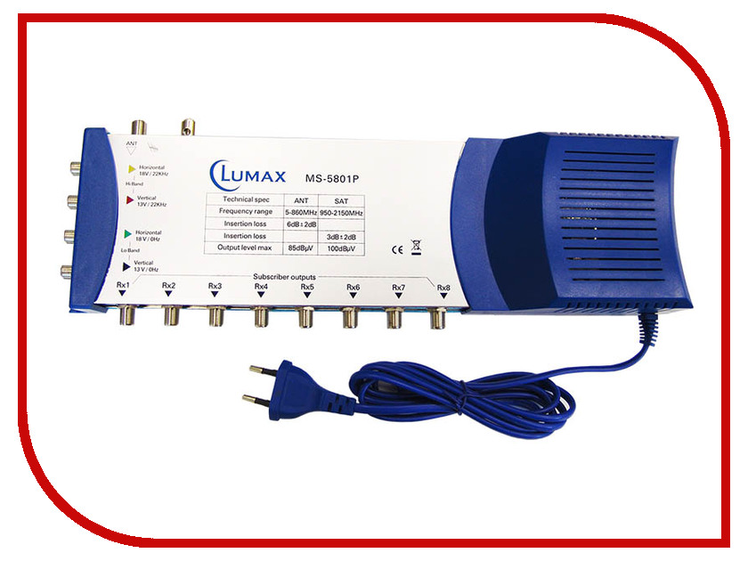 

Мультисвитч Lumax MS-5801P