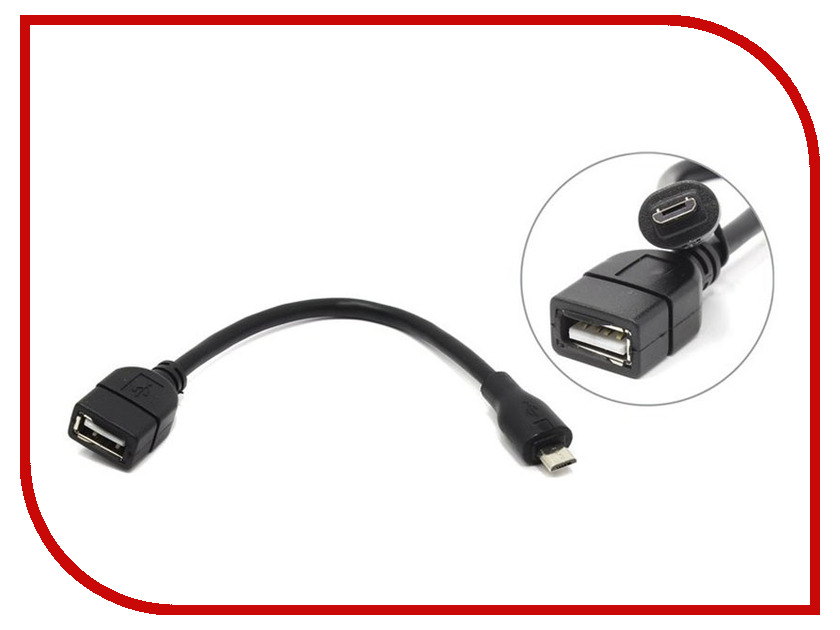 

Аксессуар Lumax USB AF micro 5P OTG USB 2.0 5P OTG 0.1m AH__0036