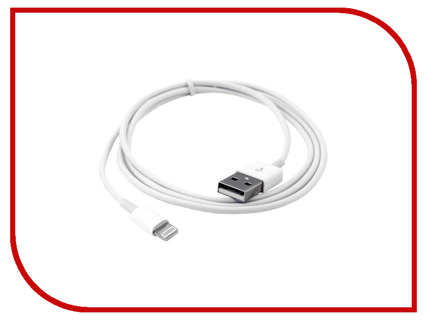 

Аксессуар Lumax USB 2.0 MALE TO 8PIN LIGHTNING 1m White