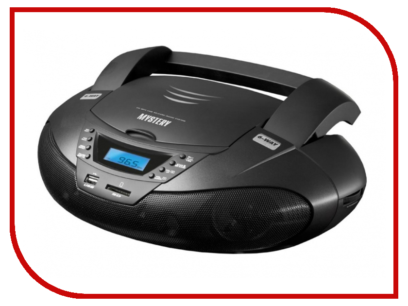 

Магнитола Mystery BM-6108U Black, BM-6108U