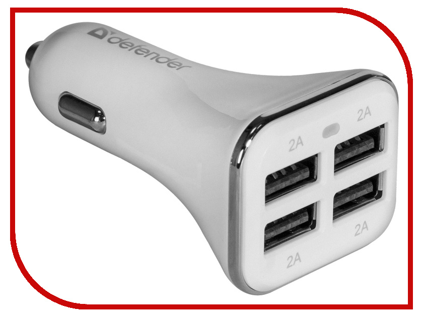 

Зарядное устройство Defender UCA-05 4xUSB 83567, 83567