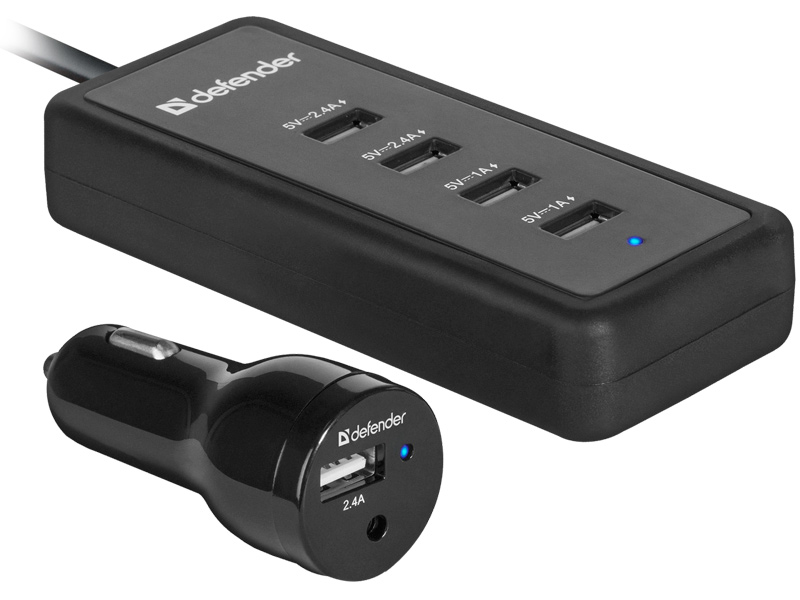 

Зарядное устройство Defender ACA-02 5xUSB 83568, 83568