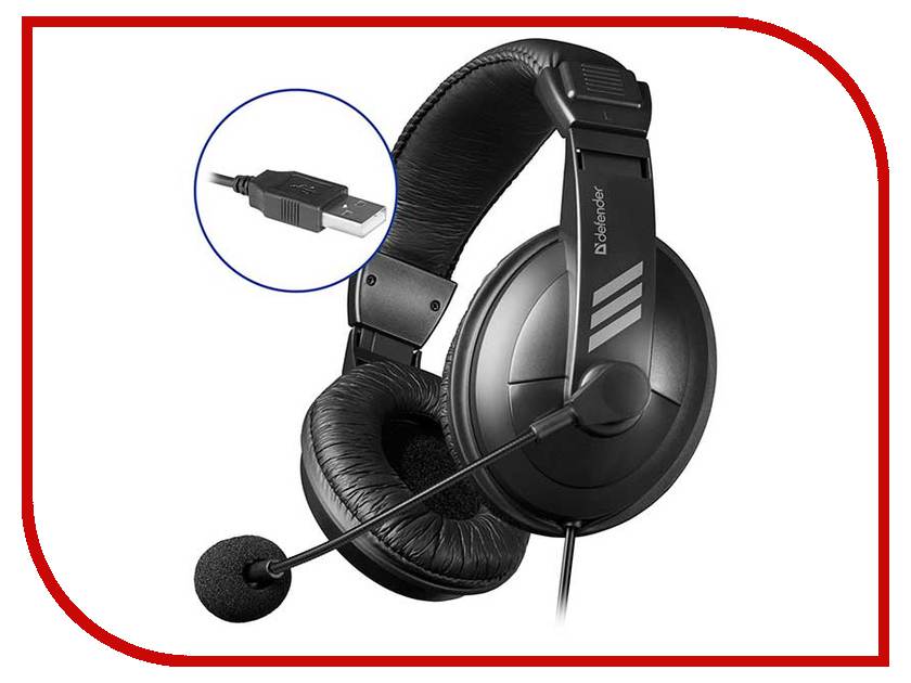 

Defender Gryphon 750U USB Black 63752, 63752
