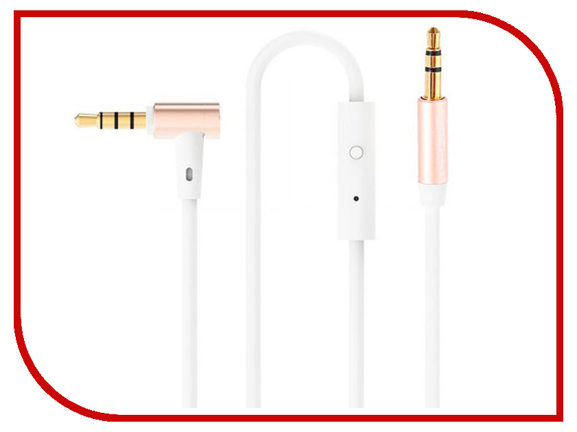 

Аксессуар USAMS US-SJ064 AUX 3.5mm Jack с микрофоном 1.0m White