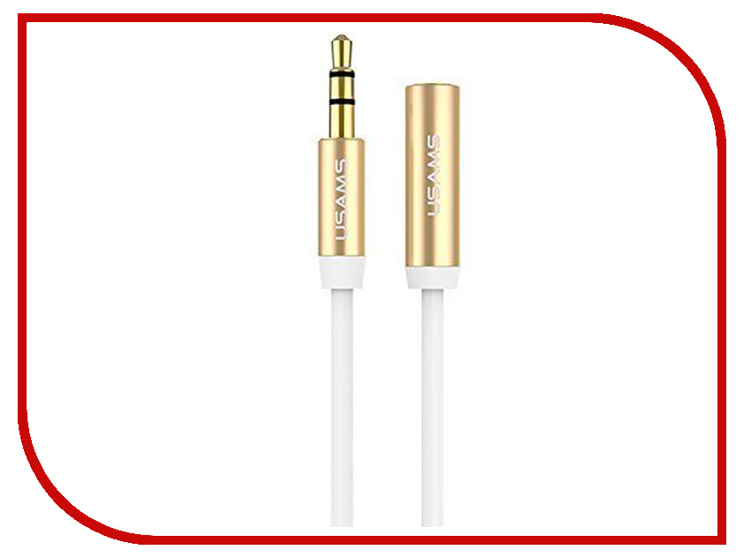 

Аксессуар USAMS US-SJ056 Jack 3.5mm/F - Jack 3.5mm/M 2.0m White