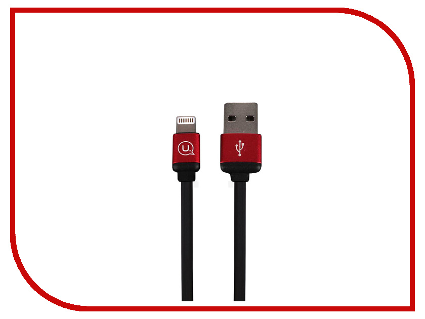 

Аксессуар USAMS U-Bin Series US-SJ150 USB - Lighting (8-pin) 1.0m Red