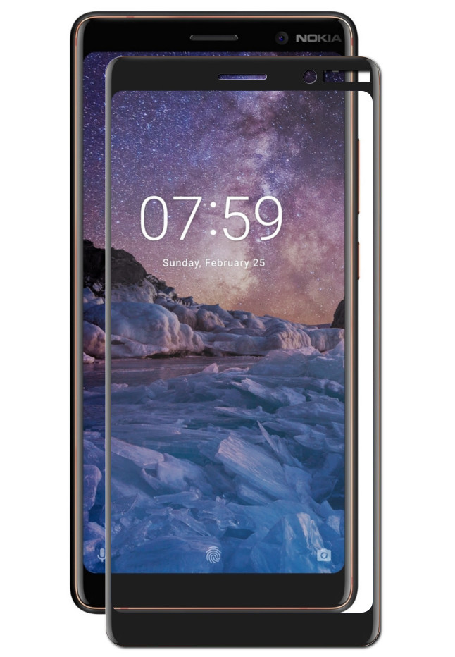 

Защитное стекло Zibelino для Nokia 7 Plus TG Full Screen 0.33mm 2.5D Black ZTG-FS-NK-7PL-BLK, ZTG-FS-NK-7PL-BLK