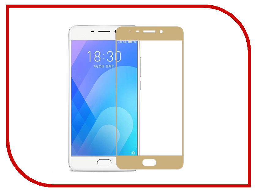 

Аксессуар Защитное стекло Meizu M6S Zibelino TG Full Screen 0.33mm 2.5D Gold ZTG-FS-MEI-M6S-GLD