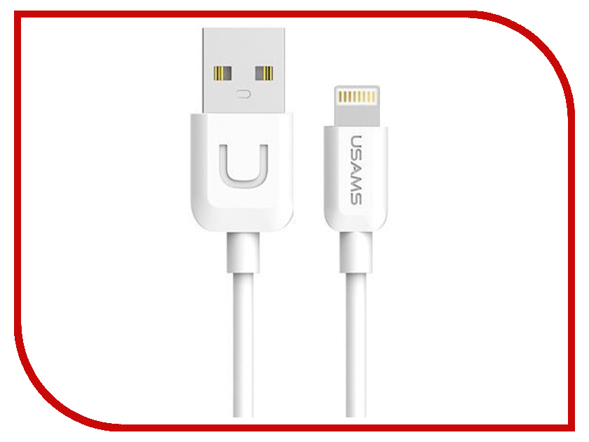 

Аксессуар USAMS U-Turn Series US-SJ097 USB - Lighting (8-pin) 1.0m White