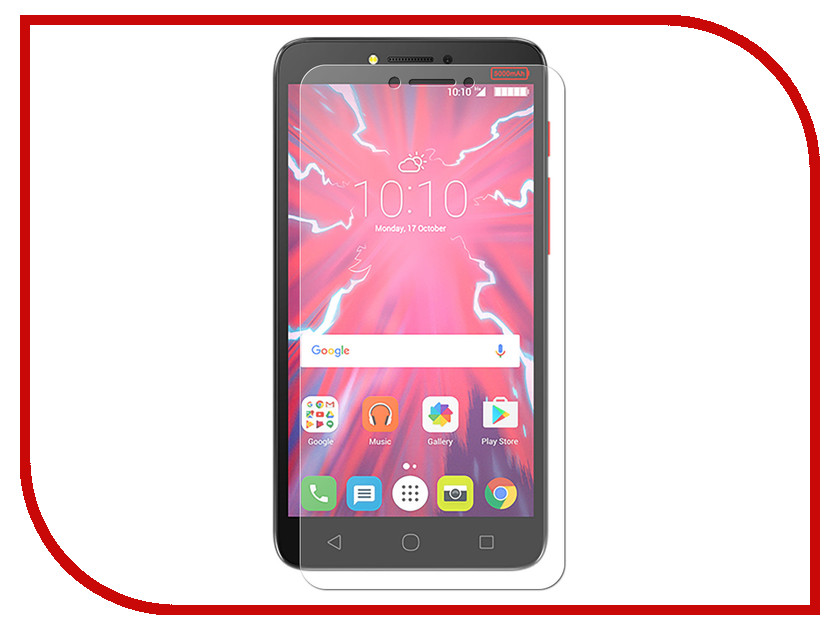 

Аксессуар Гибридная защитная пленка Alcatel Pixi 4 Plus Power 5023F 5.5 Red Line