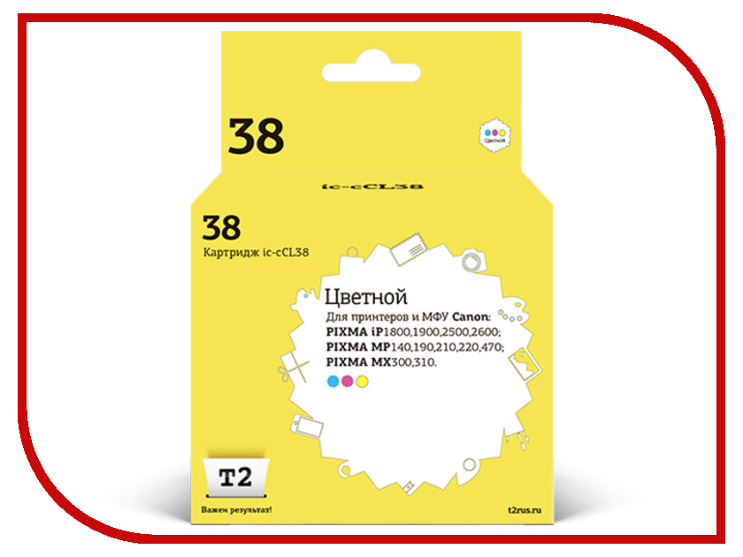 

Картридж T2 IC-CCL-38 для Canon PIXMA iP1800/1900/2500/2600/MP140/190/210/220/470/MX300/310