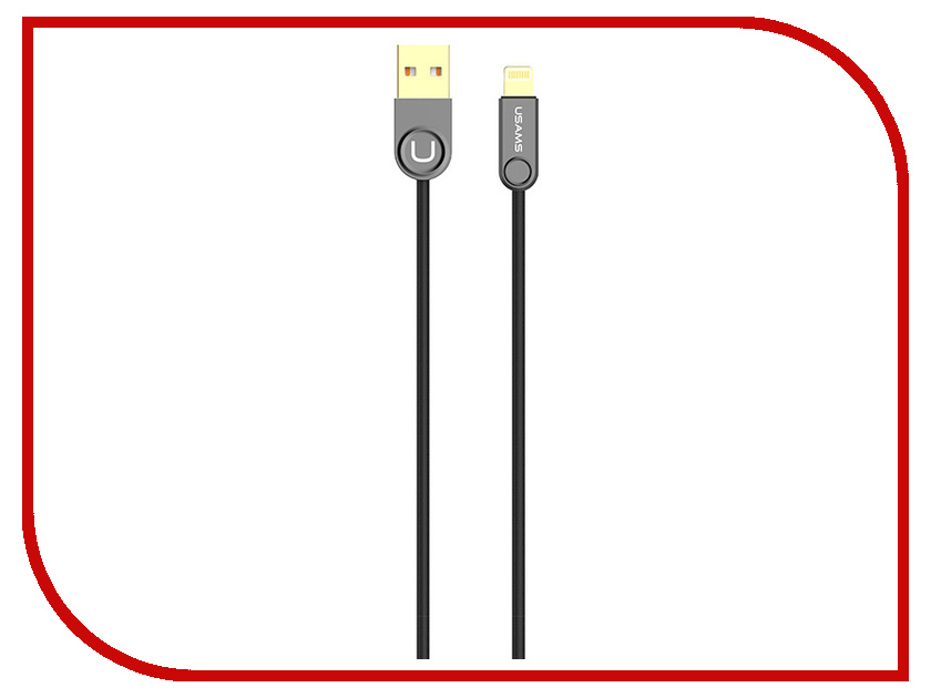 

Аксессуар USAMS U-Ming Series US-SJ119 USB - Lighting (8-pin) Black