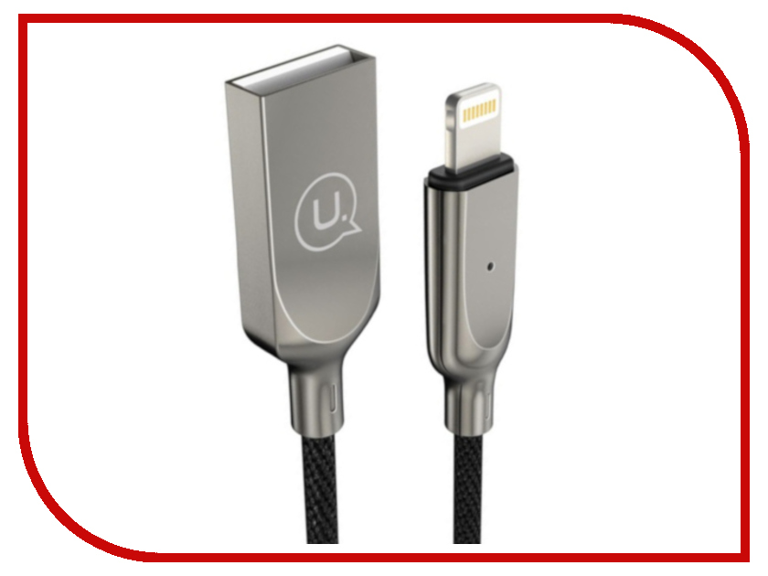 

Аксессуар USAMS U-Sun Series US-SJ154 USB - Lighting (8-pin) 1.0m Black