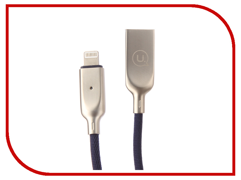

Аксессуар USAMS U-Sun Series US-SJ170 USB - Lighting (8-pin) 1.88m Blue