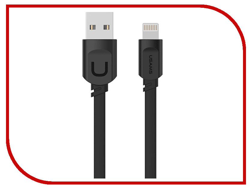 

Аксессуар USAMS U-Trans Series US-SJ007 USB - Lighting (8-pin) 0.25m Black