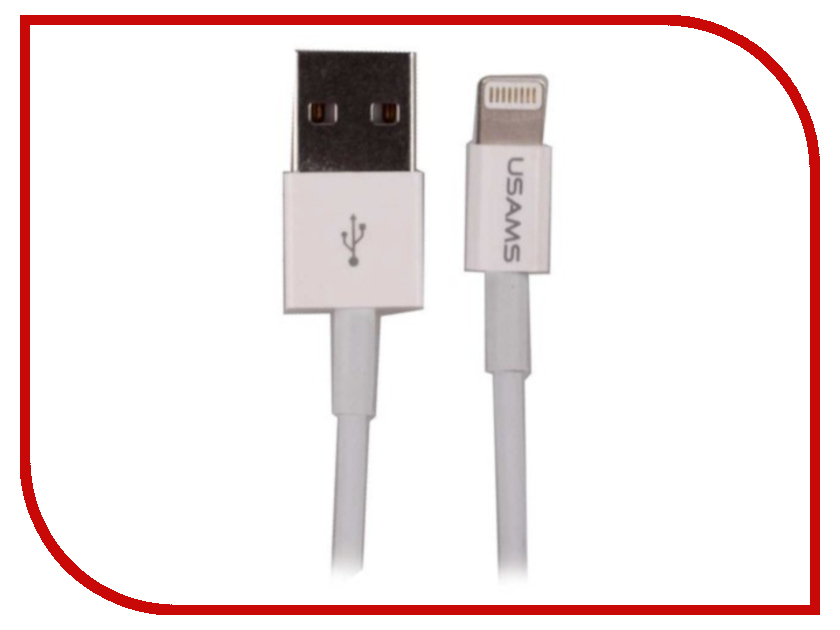 

Аксессуар USAMS US-SJ115 USB - Lighting (8-pin) 1.0m White