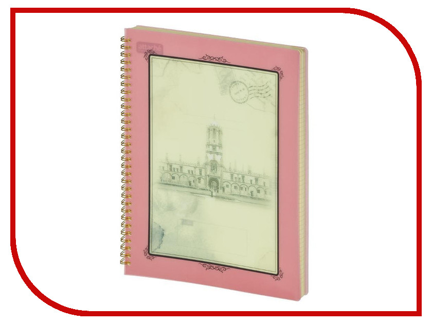 

Бизнес-тетрадь Attache Selection Oldtown A4 80 листов Pink 419973, Оldtown