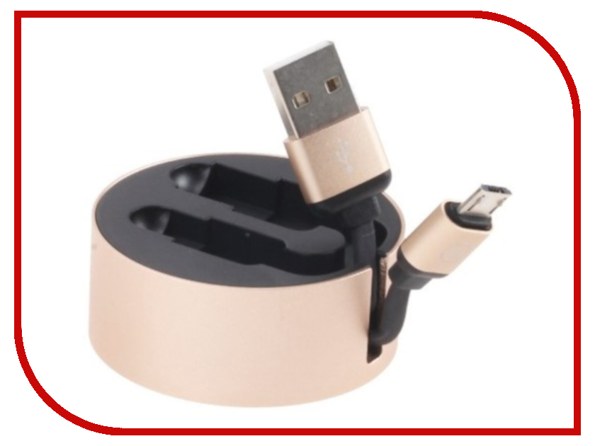 

Аксессуар USAMS U-Bin Series US-SJ163 USB - MicroUSB 1.0m Gold