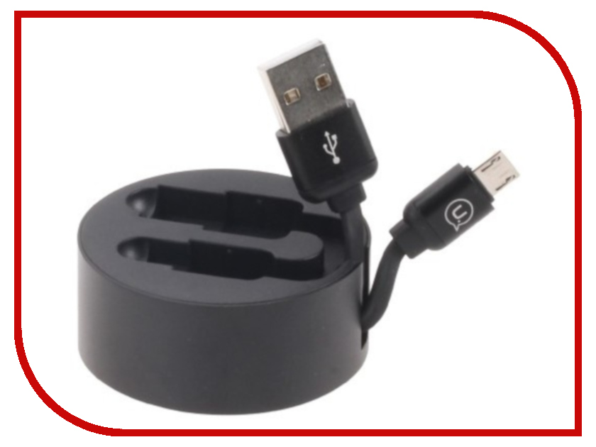 

Аксессуар USAMS U-Bin Series US-SJ163 USB - MicroUSB 1.0m Black