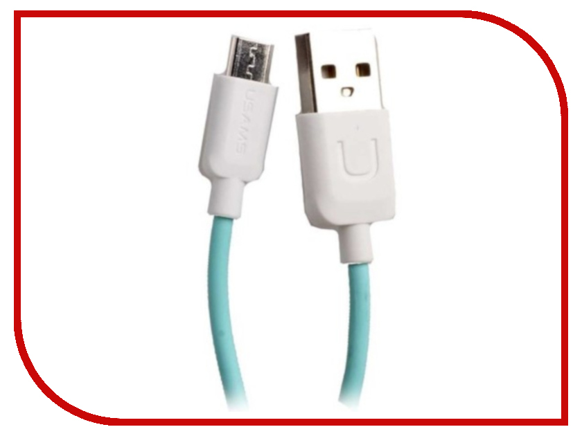 

Аксессуар USAMS U-Turn Series US-SJ098 USB - MicroUSB 1.0m Green