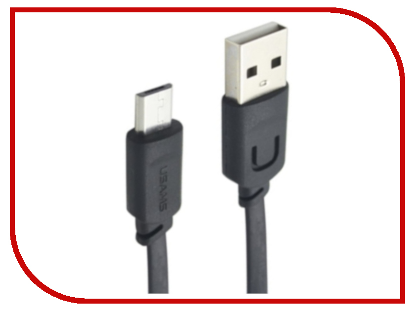 

Аксессуар USAMS U-Trans Series US-SJ012 USB - MicroUSB 0.25m Black