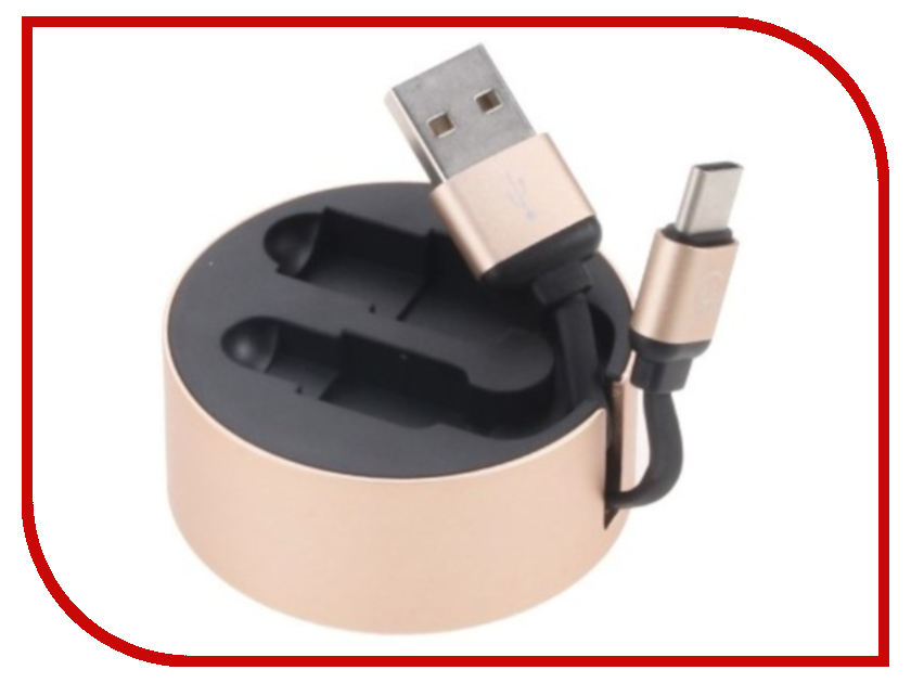 

Аксессуар USAMS U-Bin Series US-SJ164 USB - Type-C 1.0m Gold