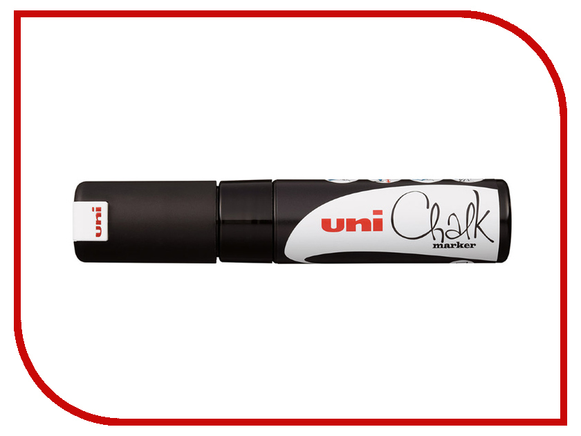 

Маркер UNI Chalk Black PWE-8K