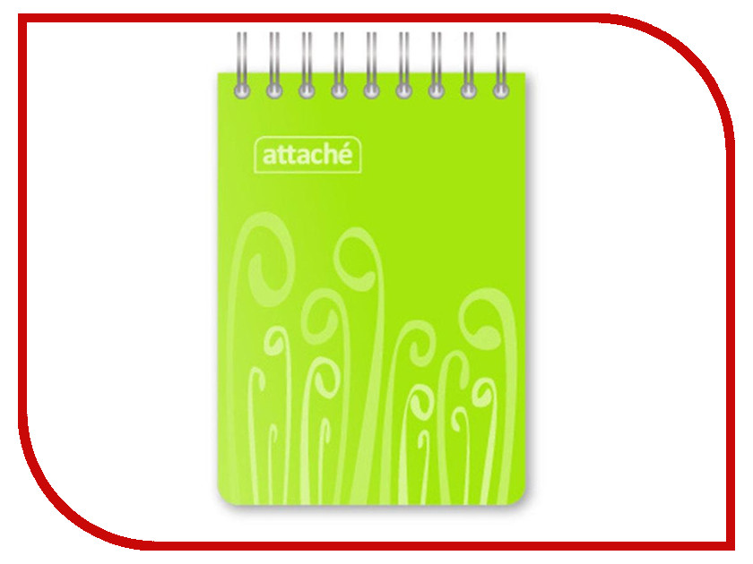 

Блокнот Attache Fantasy A7 80 листов Light Green 309374, Fantasy