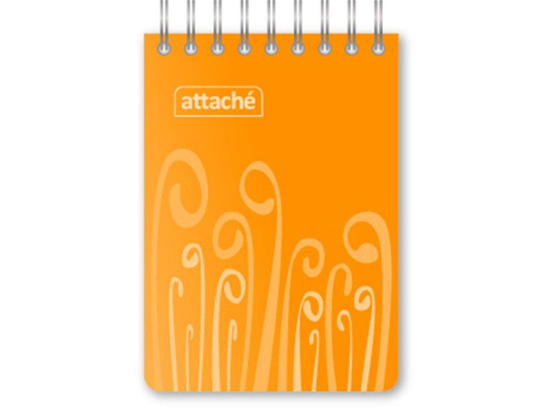 

Блокнот Attache Fantasy A7 80 листов Orange 309375, Fantasy