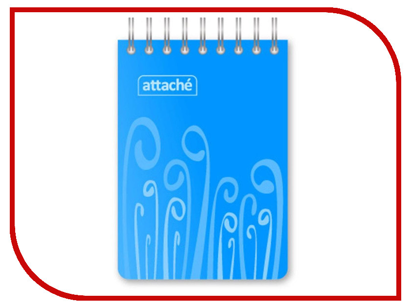 

Блокнот Attache Fantasy A7 80 листов Light Blue 309376, Fantasy