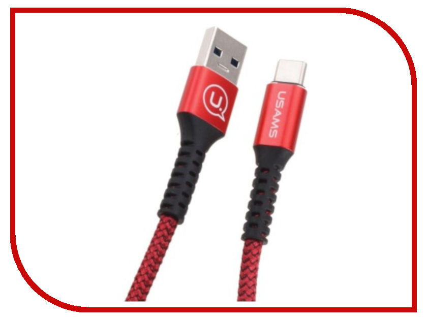 

Аксессуар USAMS US-SJ171 USB - Type-C 1.2m Red