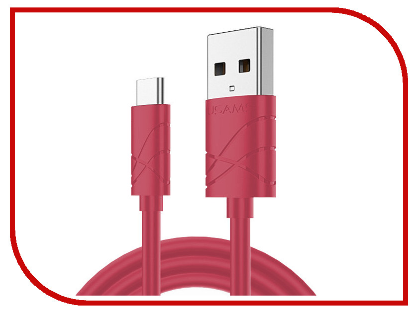 

Аксессуар USAMS U-Gee Series US-SJ042 USB - Type-C Red