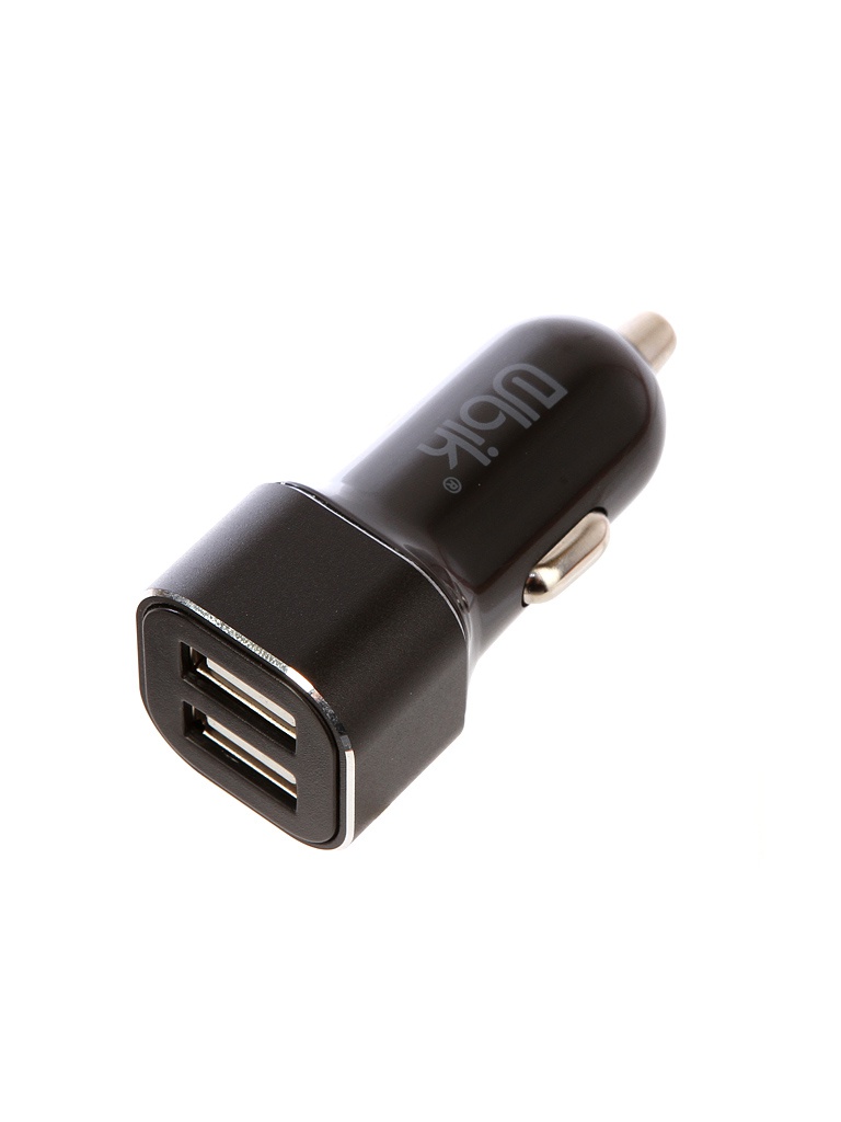 фото Зарядное устройство Ubik UCP22B 2xUSB 2.4A Black