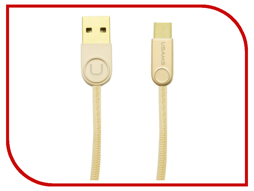 

Аксессуар USAMS U-Ming Series US-SJ121 USB - Type-C Gold