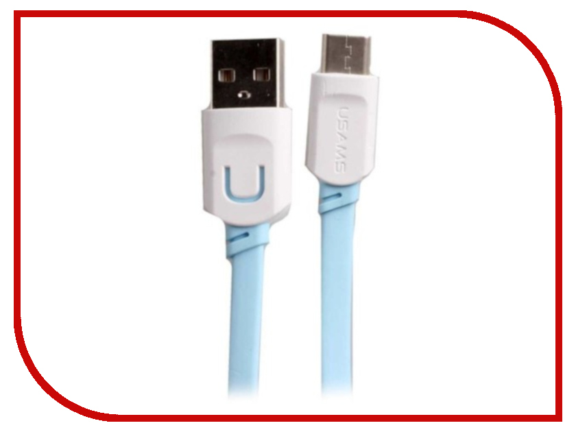 

Аксессуар USAMS U-Trans Series US-SJ113 USB - Type-C 1.0m Blue