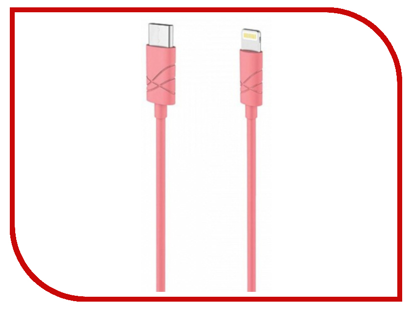 

Аксессуар USAMS U-Gee Series US-SJ066 2в1 USB - Type-C/Lightning (8-pin) 1.0m Red