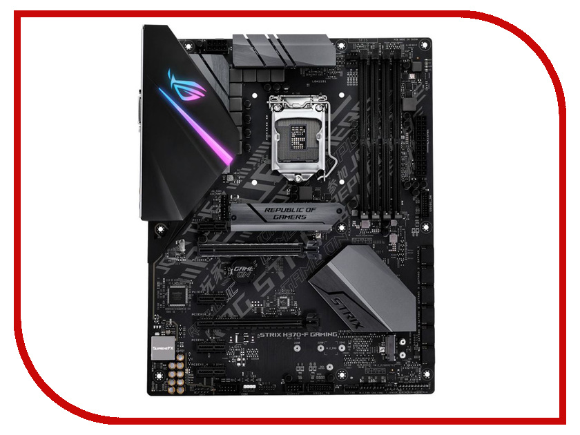 

Материнская плата ASUS ROG STRIX H370-F GAMING