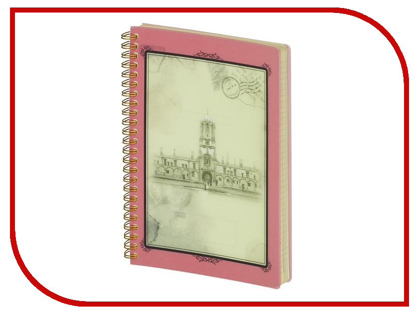 

Бизнес-тетрадь Attache Selection Oldtown A5 80 листов Pink 419969, Оldtown