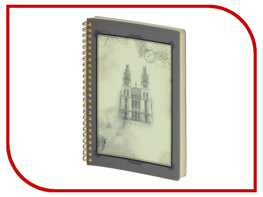 

Бизнес-тетрадь Attache Selection Oldtown A5 80 листов Grey 419968, Оldtown