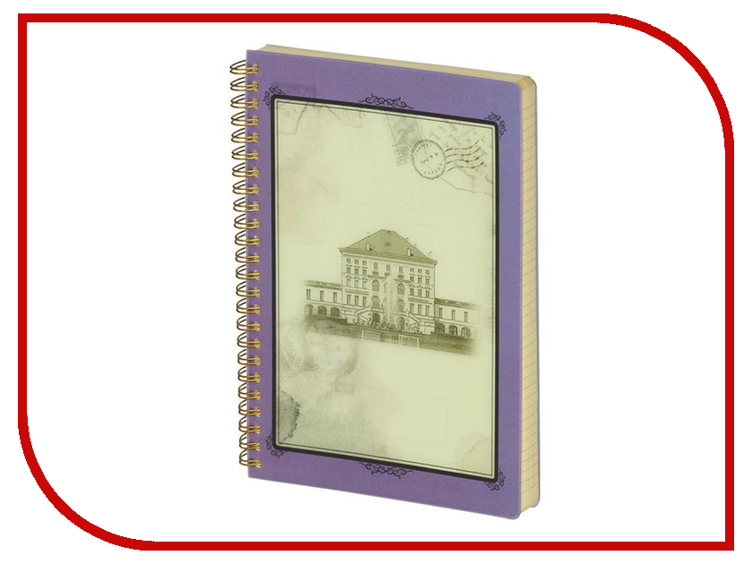 

Бизнес-тетрадь Attache Selection Oldtown A5 80 листов Lilac 419971, Оldtown