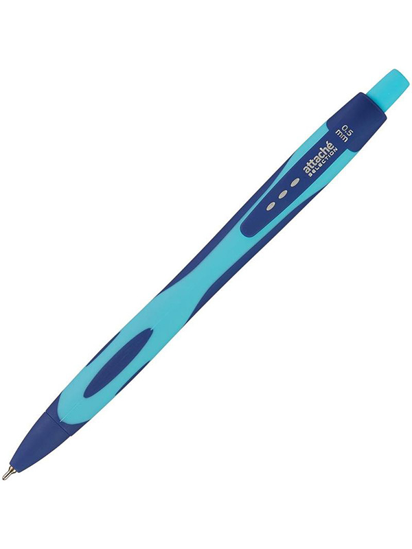 

Ручка шариковая Attache Selection Sporty Color Zone Blue 737062, Sporty Color Zone