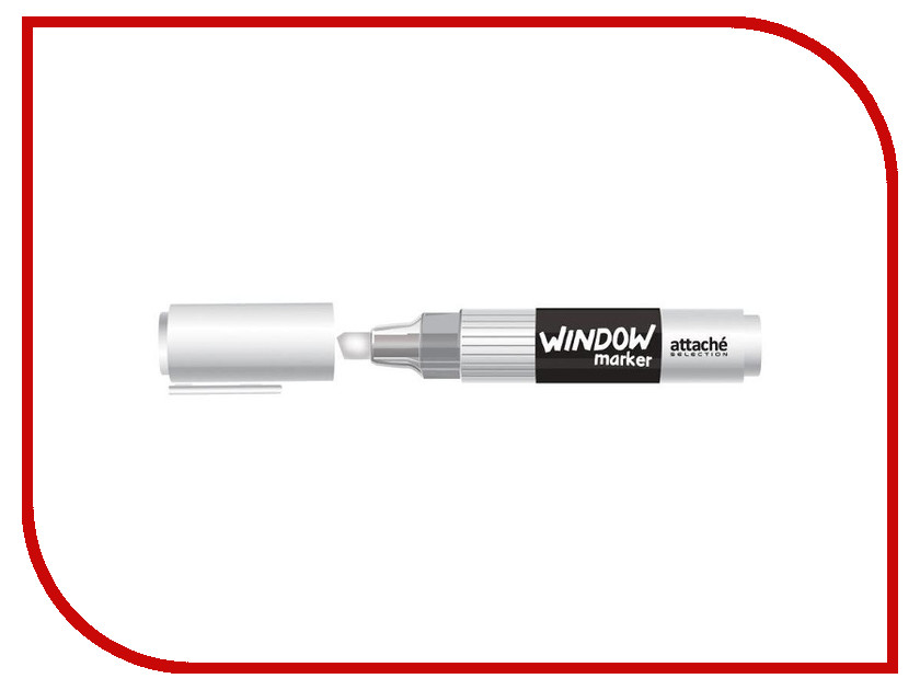 

Маркер Attache Selection Window 8mm White 312670, 312670