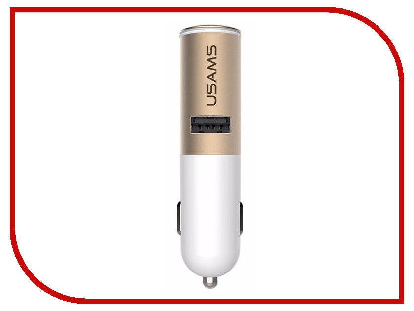 

USAMS LT Series Автомобильная Bluetooth Gold-White