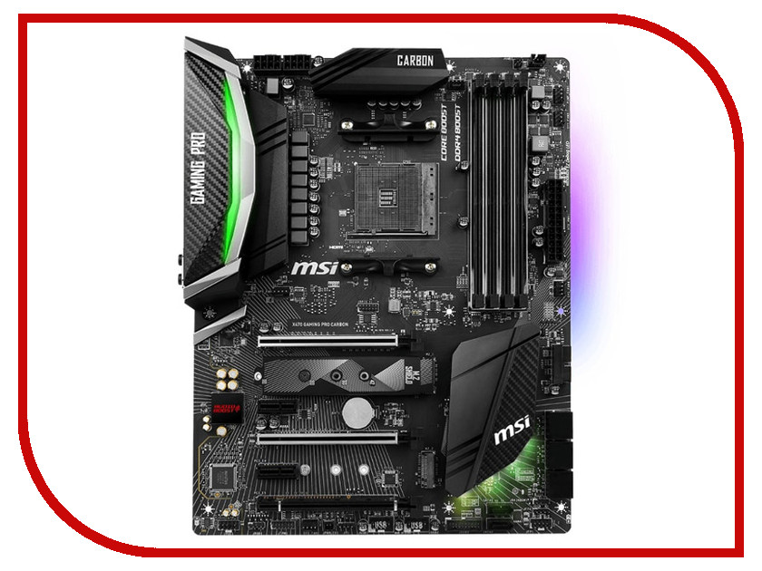

Материнская плата MSI X470 GAMING PRO CARBON