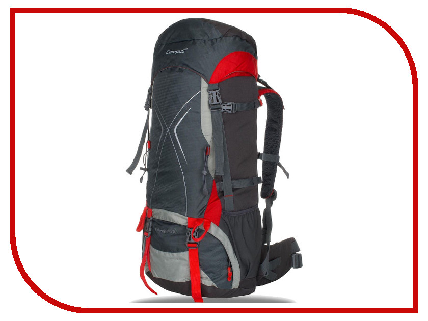 

Рюкзак Campus Falcon 75+10L Graphite-Red