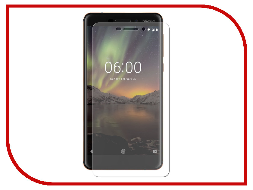 

Аксессуар Защитное стекло Nokia 6 2018 Pero