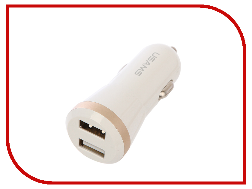 

Зарядное устройство USAMS GS-C0052 2xUSB 2.4A White