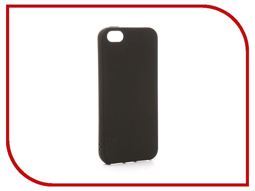 

Аксессуар Чехол Pero Soft Touch для APPLE iPhone 5/5S/SE Black