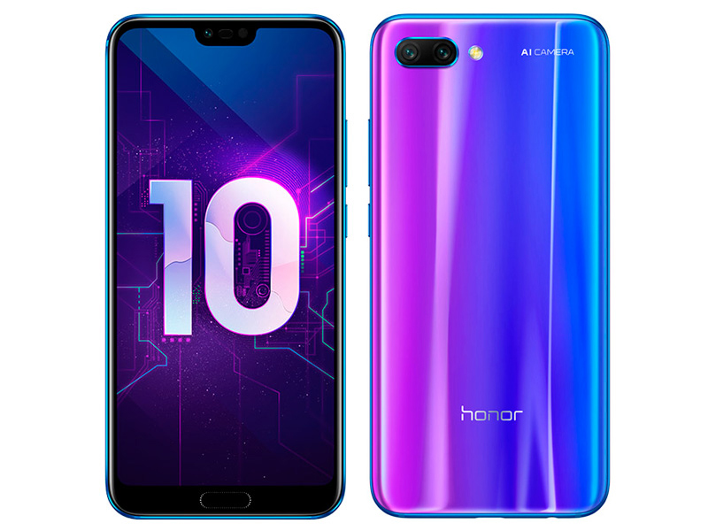 

Сотовый телефон Honor 10 4/128GB Blue, 10