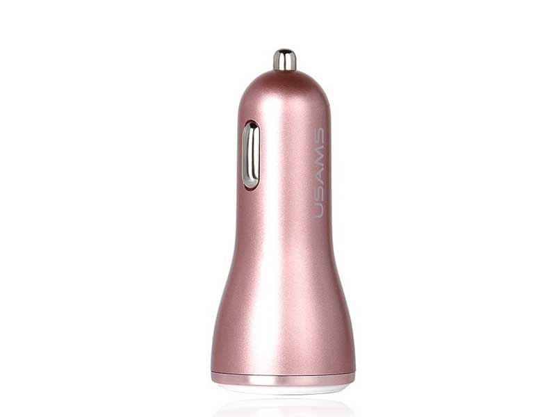 

Зарядное устройство USAMS US-CC007 3xUSB 3.4A Pink, US-CC007